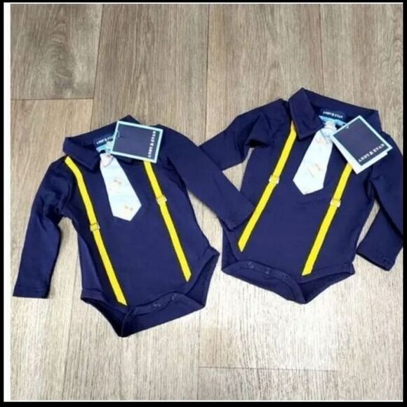 Andy & Evan Onesie ADORABLE Designer wear for Children - Picture 1 of 11